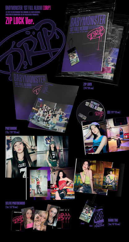 1st FULL ALBUM [DRIP] Ziplock ver