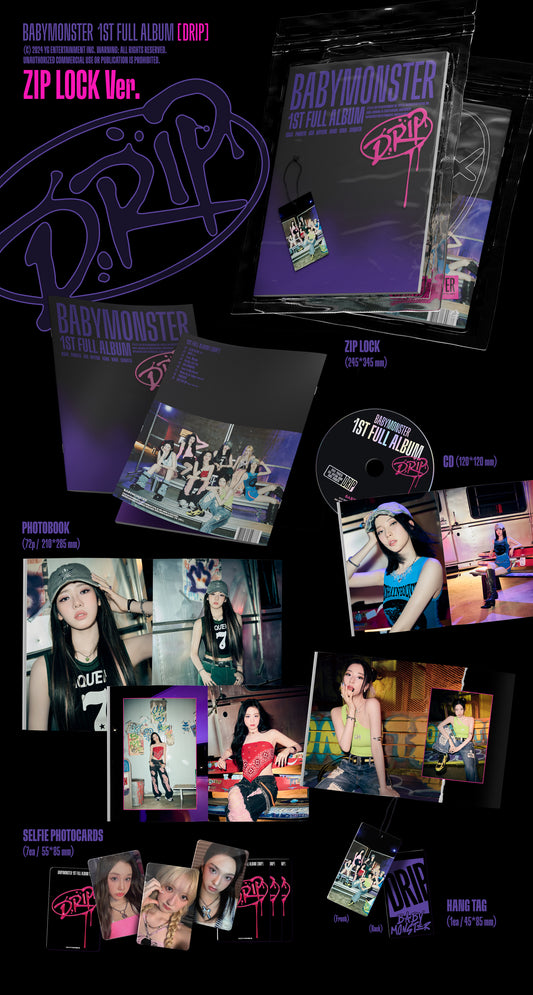 1st FULL ALBUM [DRIP] Ziplock ver