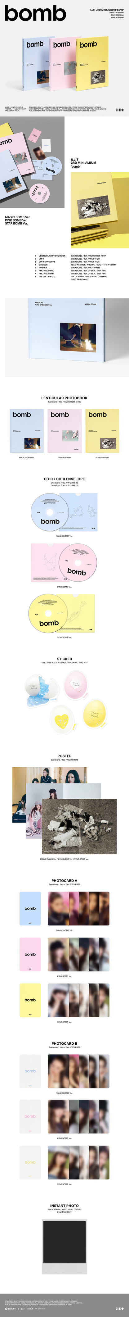BOMB Photobook Ver.