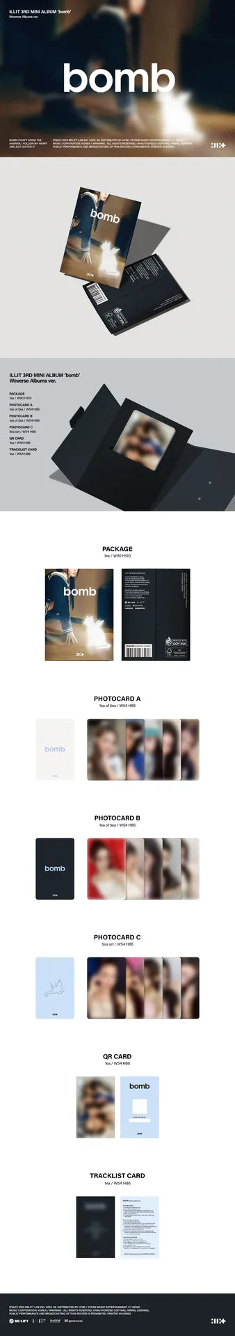 BOMB Weverse Album Ver.