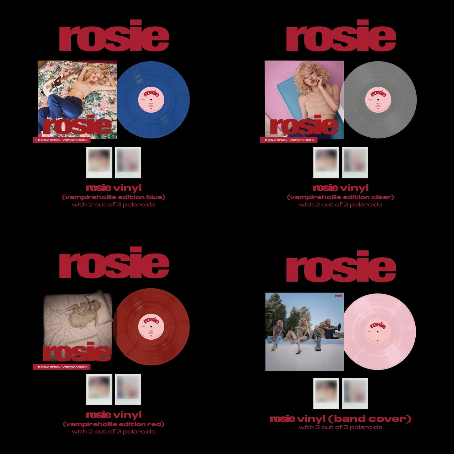 First studio album [rosie] (Vinyl)